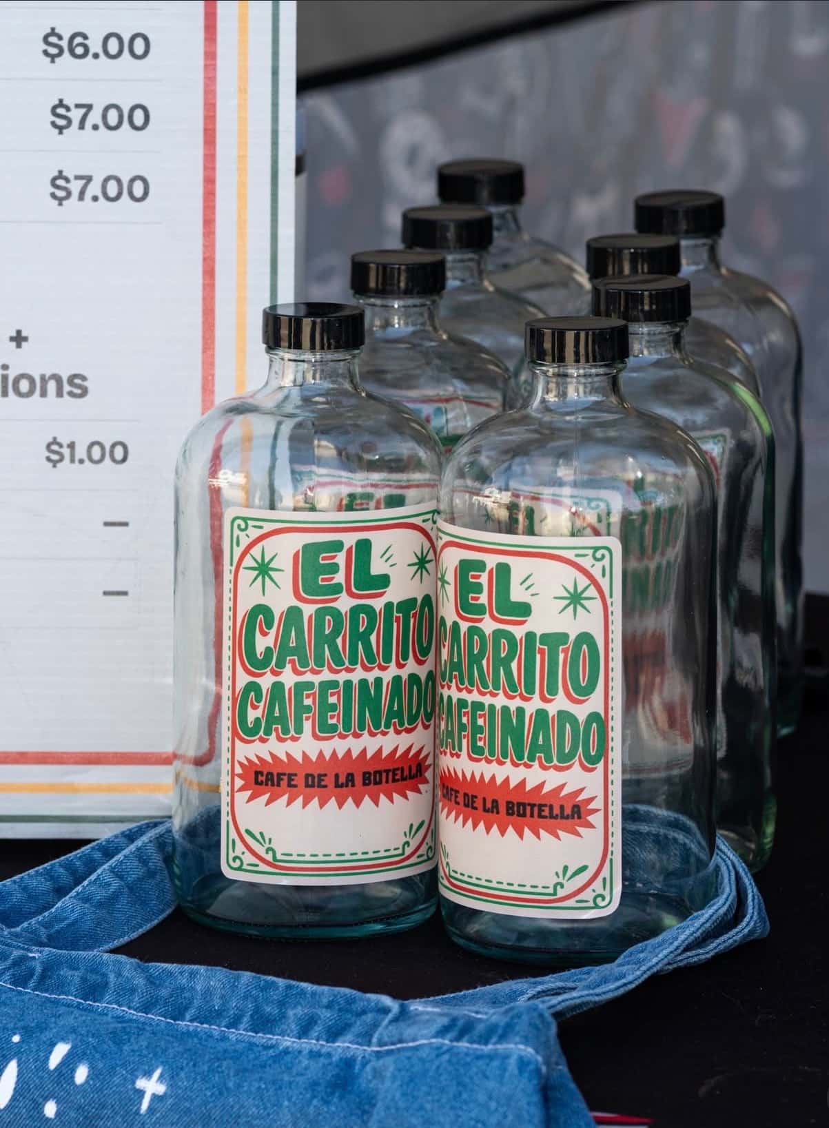 Reusable Café de la Botella coffee bottle